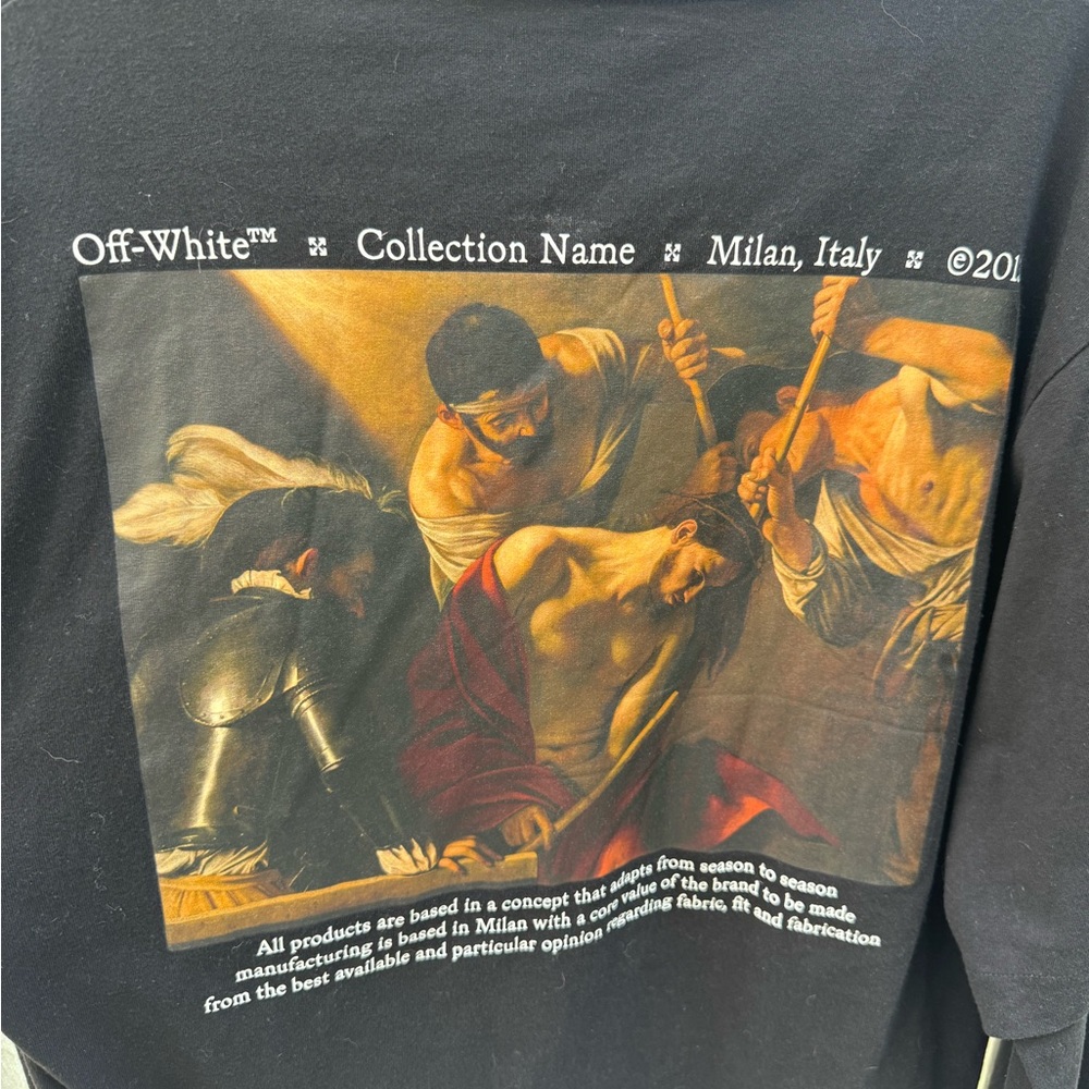 Off-White Collection Name Milan, Italy Black Men’s Long-sleeve shirt